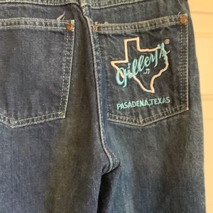 Gilley’s Pasadena,TX straight leg vintage jeans 🎵